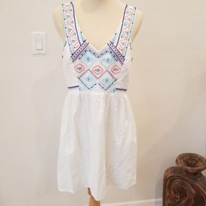 AE Cotton Open Back  Summer Dress NWT